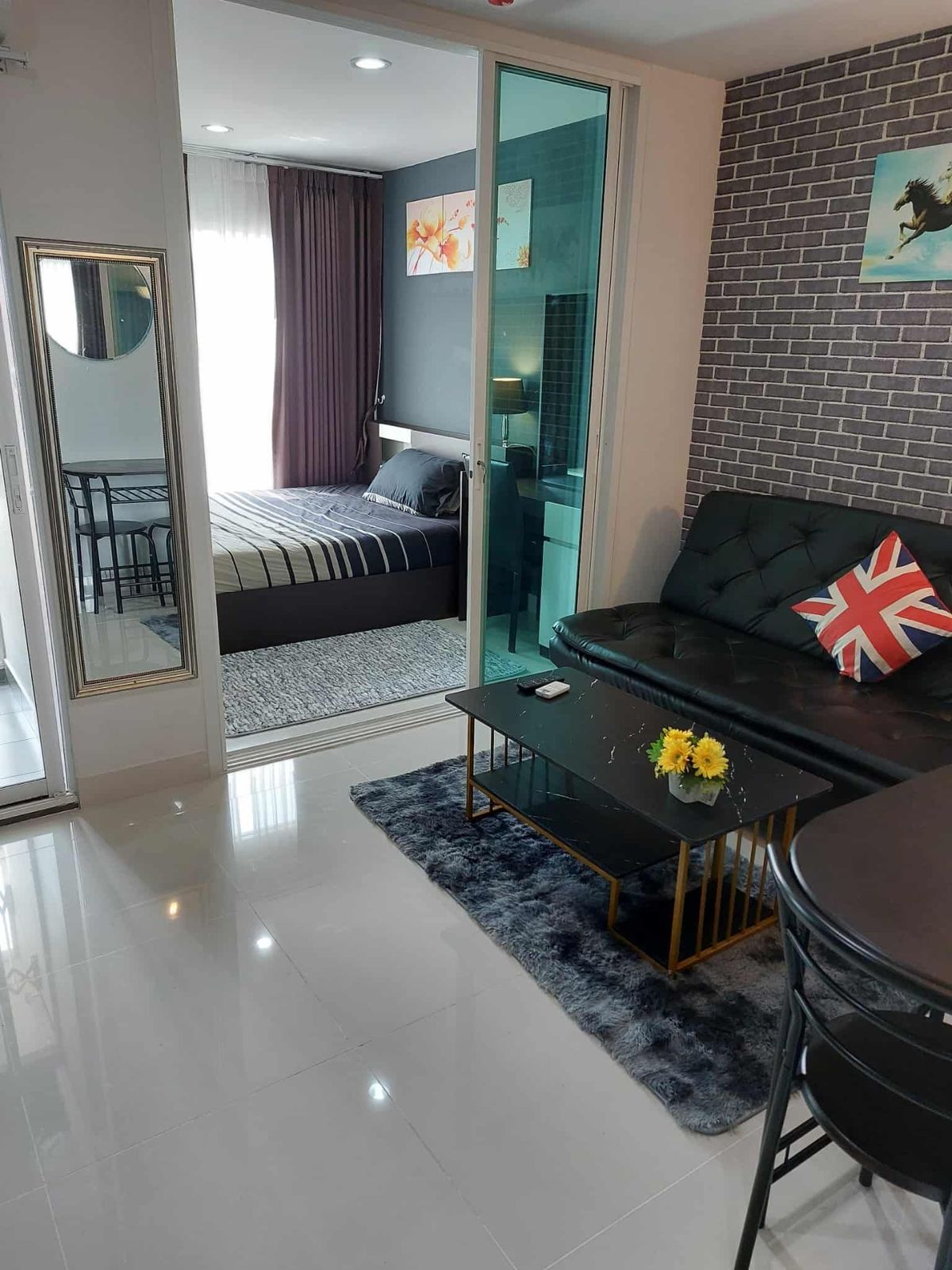 For RentCondoOnnut, Udomsuk : Beautiful room for rent 1 bedroom, 1 bathroom. Regent Home Sukhumvit 81 Regent Home Sukhumvit 81