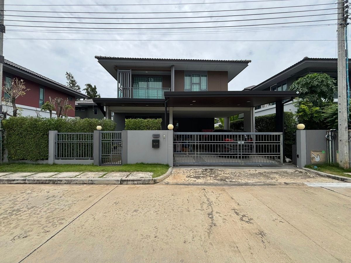ให้เช่าบ้านแจ้งวัฒนะ เมืองทอง : บ้านเดี่ยว สราญสิริ แจ้งวัฒนะ–ชัยพฤกษ์ สังคมคุณภาพ ครบครันด้วยสระว่ายน้ำ  ฟิตเนส  และพื้นที่ส่วนกลาง