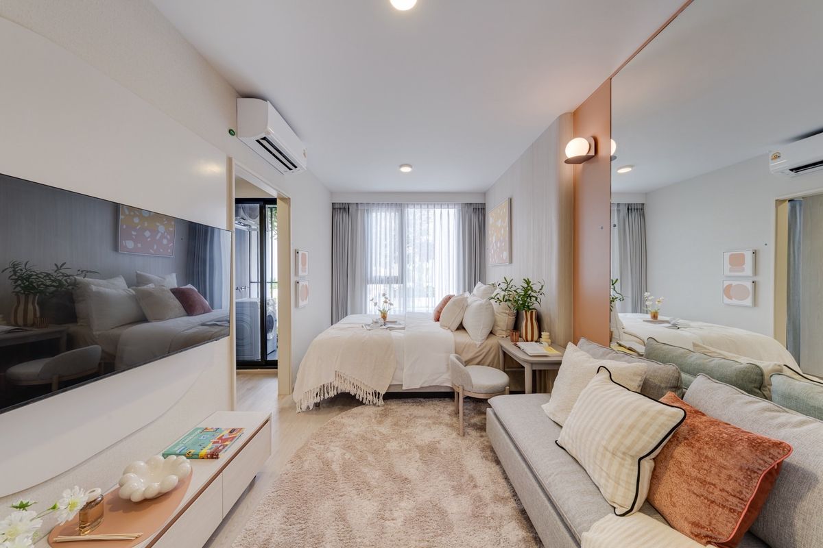 For SaleCondoRatchadapisek, Huaikwang, Suttisan : 🔥 HOT DEAL 🔥 COBE Ladprao–Sutthisan – Stylish new lifestyle condo in the heart of Ladprao–Sutthisan ✨ 💯 Best price guaranteed with exclusive discounts!  📱 Contact: 092-808-8899