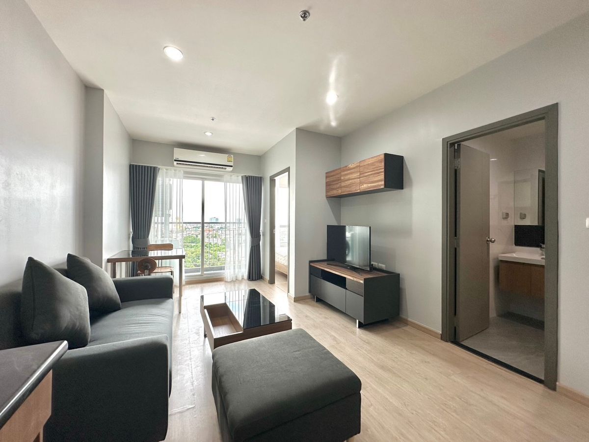 ให้เช่าคอนโดท่าพระ ตลาดพลู วุฒากาศ : ⭐️  The Tempo Grand Sathorn - Wutthakat  ⭐️ 1 ห้องนอน 35 ตรม. ชั้น 16 มีเฟอร์นิเจอร์แลเครื่องใช้ไฟฟ้าครบ