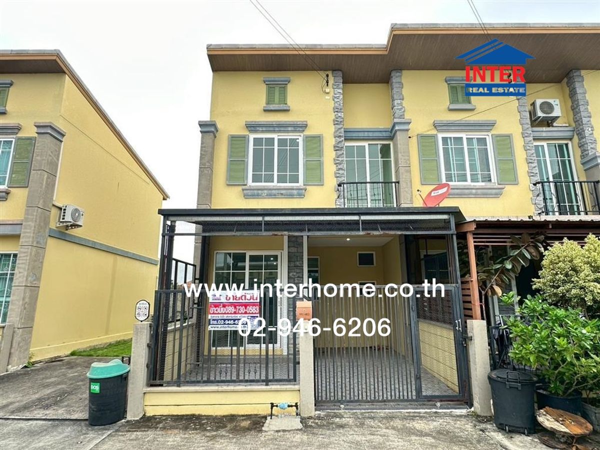 ขายทาวน์โฮมปทุมธานี รังสิต ธรรมศาสตร์ : ทาวน์เฮ้าส์ 2 ชั้น 16.9 ตร.ว. หมู่บ้านโกลเด้นทาวน์ รังสิต-คลองสาม ถนนโยธาธิการคูคต-คลองหลวง ถนนรังสิต-นครนายก คลองหลวง ปทุมธานี