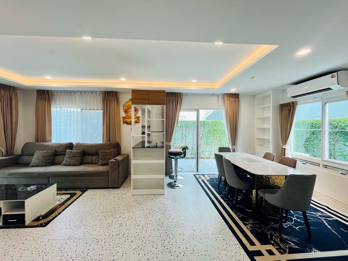 ให้เช่าบ้านบางนา แบริ่ง ลาซาล : ✅ Rent ✅ Villaggio 2 Srinakarin - Bangna 🔥4 bedroom