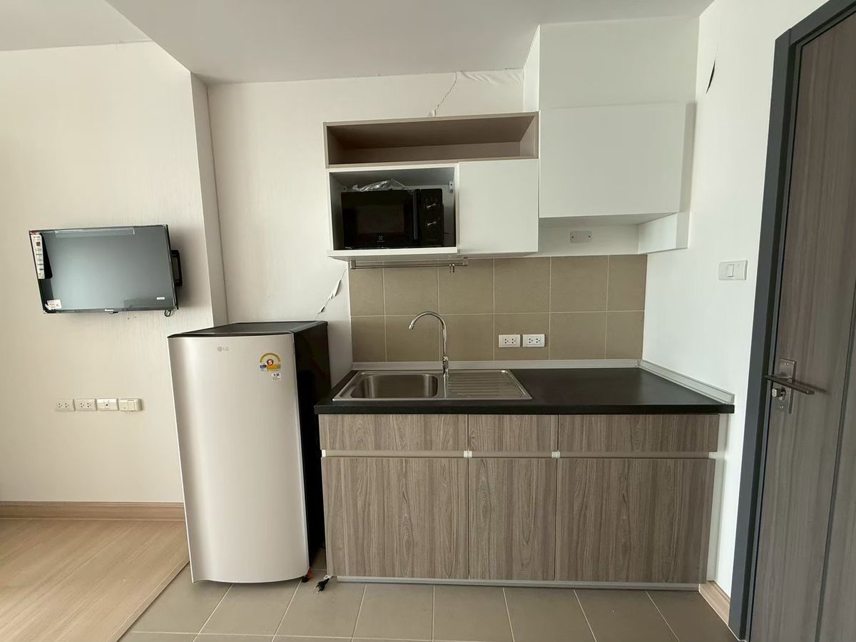 For RentCondoRamkhamhaeng, Hua Mak : Beautiful room, not tall, 1 bedroom, 1 bathroom, Supalai Vernda Ram, Supalai Veranda Ramkamhaeng