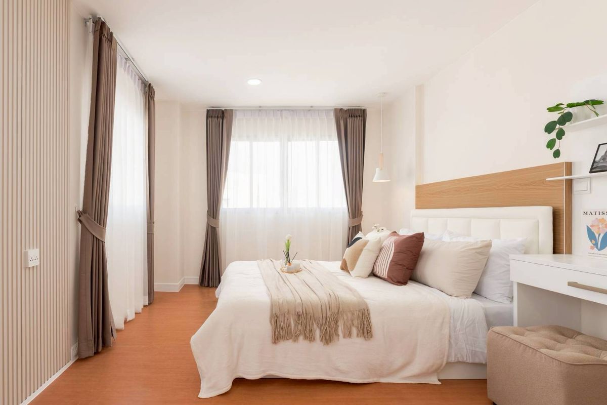 For SaleCondoRattanathibet, Sanambinna : S2935 Condo for sale, wide room, near MRT, Nonthaburi 1 Lumpini Condo Town Rattanathibet