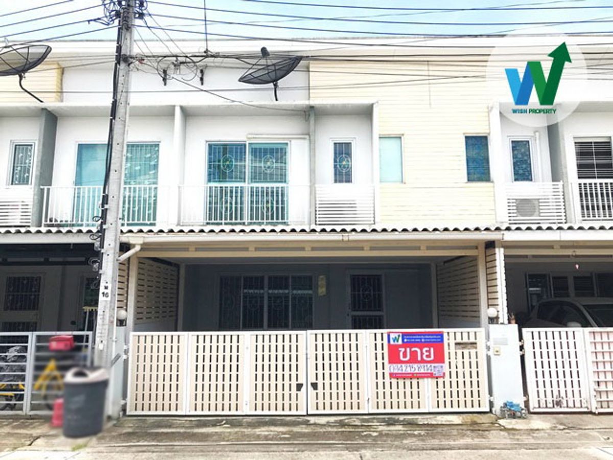 ขายทาวน์โฮมวิภาวดี ดอนเมือง หลักสี่ : ขายบ้าน 21 ตร.วา The Connect 14 Don Muang-Songprapha : เดอะ คอนเนค 14 ดอนเมือง-สรงประภา 3 ห้องนอน 2 ห้องน้ำ 2 แอร์ 2 ที่จอดรถ ต่อเติมครบ