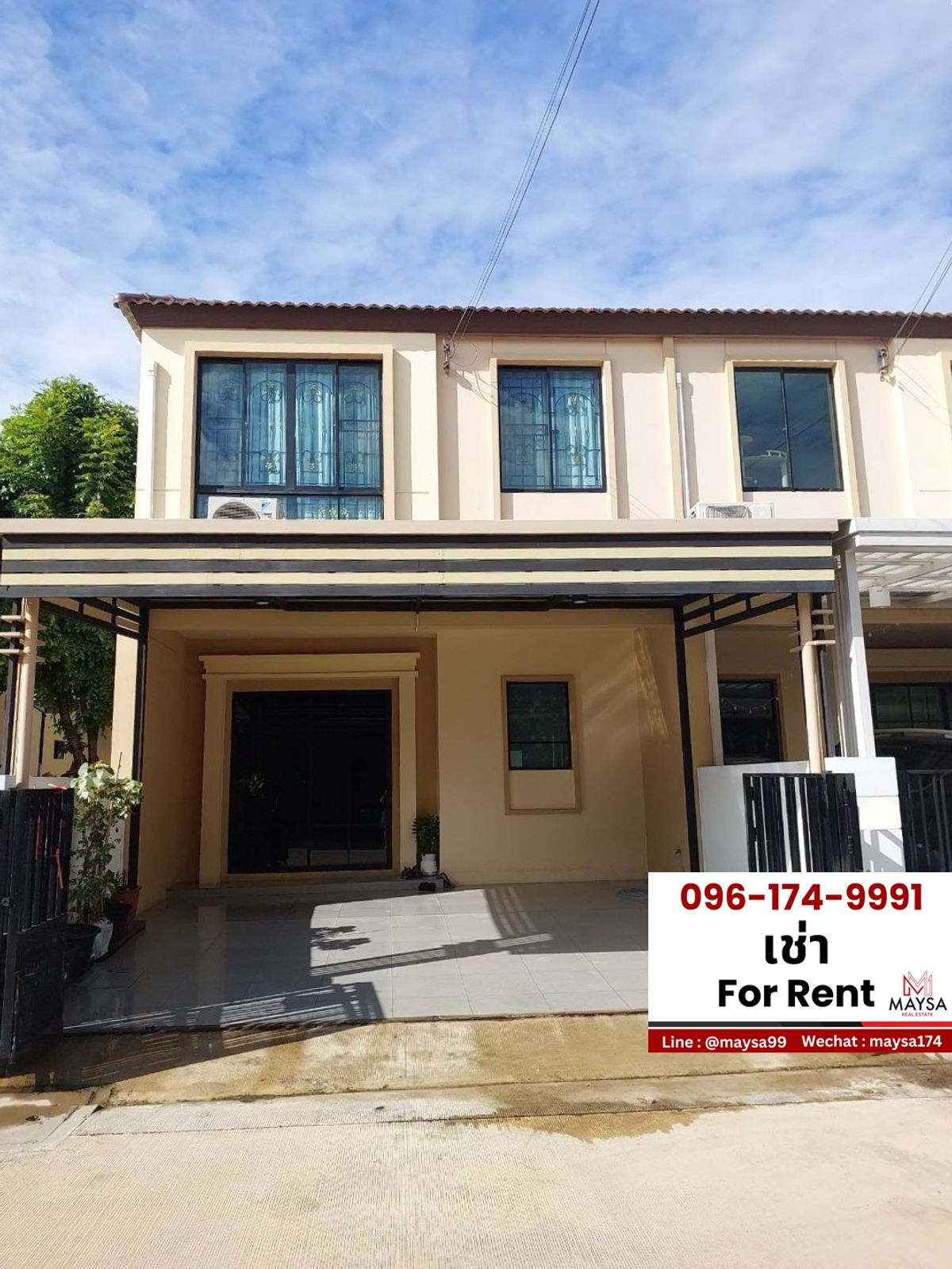 ให้เช่าทาวน์โฮมบางนา แบริ่ง ลาซาล : 🏡 ให้เช่าบ้าน พฤกษาวิลล์ ศรีนครินทร์-บางนา   🎉 ใกล้เมกา บางนา เพียง 5 กม. เท่านั้น  บ้านว่างพร้อมเข้าอยู่  ✅✅