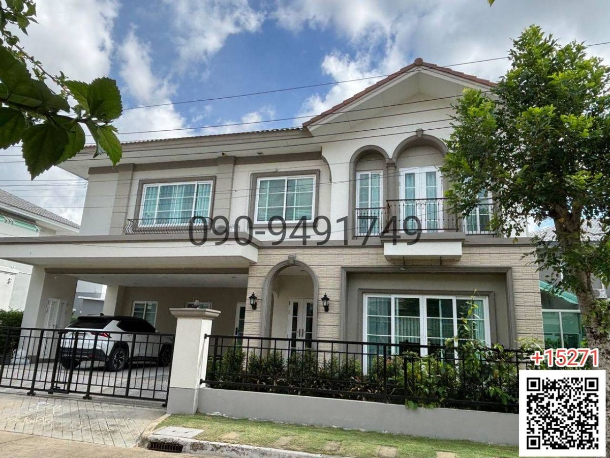 ให้เช่าบ้านลาดกระบัง สุวรรณภูมิ : เช่า บ้านเดี่ยว 2 ชั้น หมู่บ้าน คาซ่า แกรนด์ อ่อนนุช-วงแหวน พร้อมเข้าอยู่