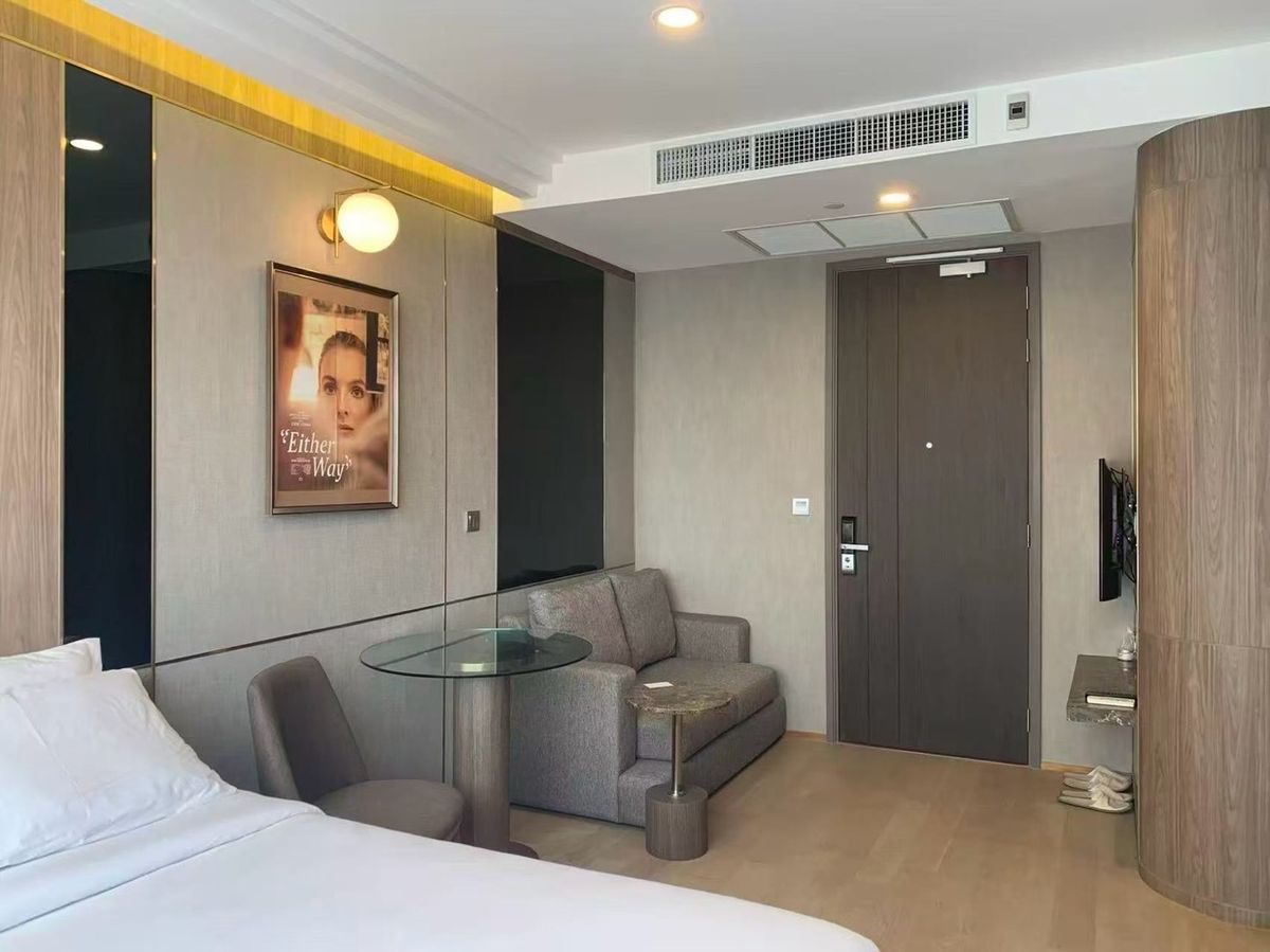 คอนโดสยาม จุฬา สามย่าน : 🔥Rent Studio🔥22,000/month🔥ห้องแต่งสวยมาก🔥Floor18🔥24.5sqm🔥