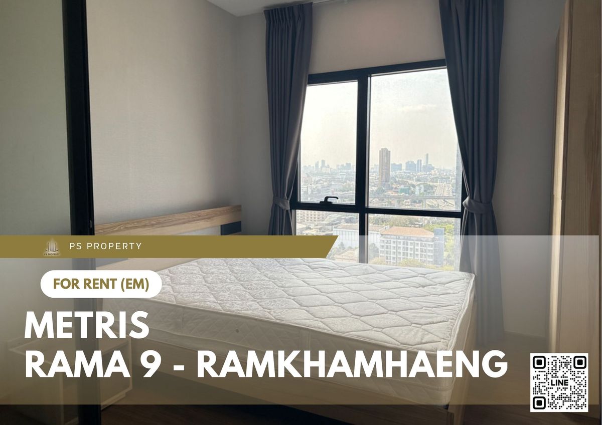 ให้เช่าคอนโดรามคำแหง หัวหมาก : ให้เช่า 📍 Metris Rama 9 - Ramkhamhaeng 📍 เฟอร์นิเจอร์ และ เครื่องใช้ไฟฟ้าครบ ใกล้ Airport Link รามคำแหง