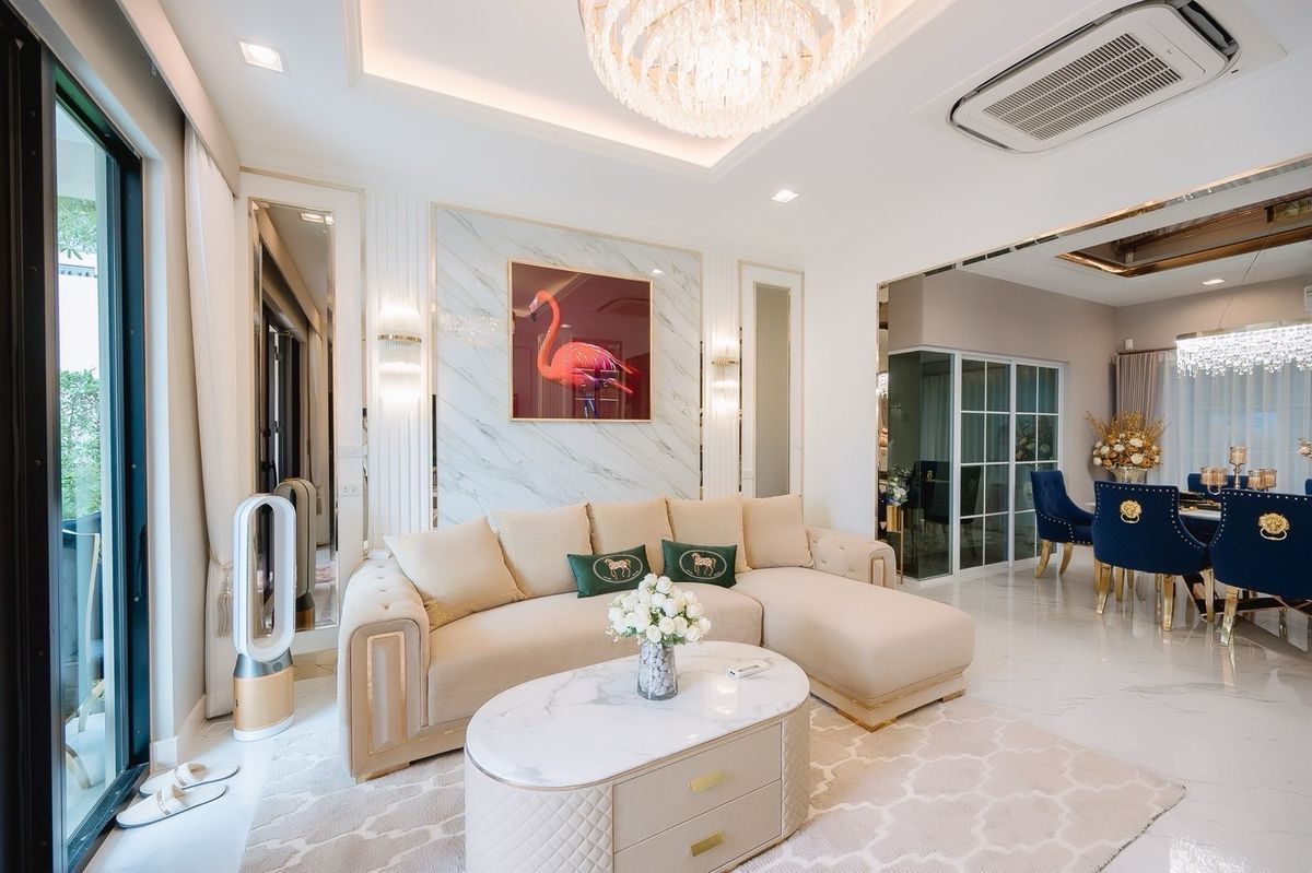 ขายบ้านเกษตรศาสตร์ รัชโยธิน : 🏠 บ้านเดี่ยวสุดหรู 3 ห้องนอน 5 ห้องน้ำ บนที่ดิน 120 ตร.ว. พร้อมสิ่งอำนวยความสะดวกครบครันและสระว่ายน้ำส่วนตัว ทำเลใกล้สนามบินดอนเมือง