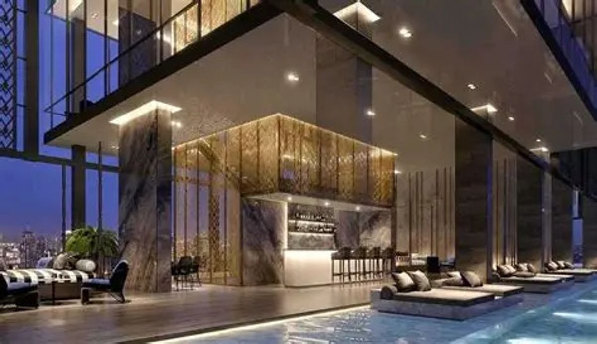 For RentCondoRatchathewi,Phayathai : Addrtw Rent 2 Bidth 2, Floor 36, Price 60,000 Interested, Inquire 095-247-5446