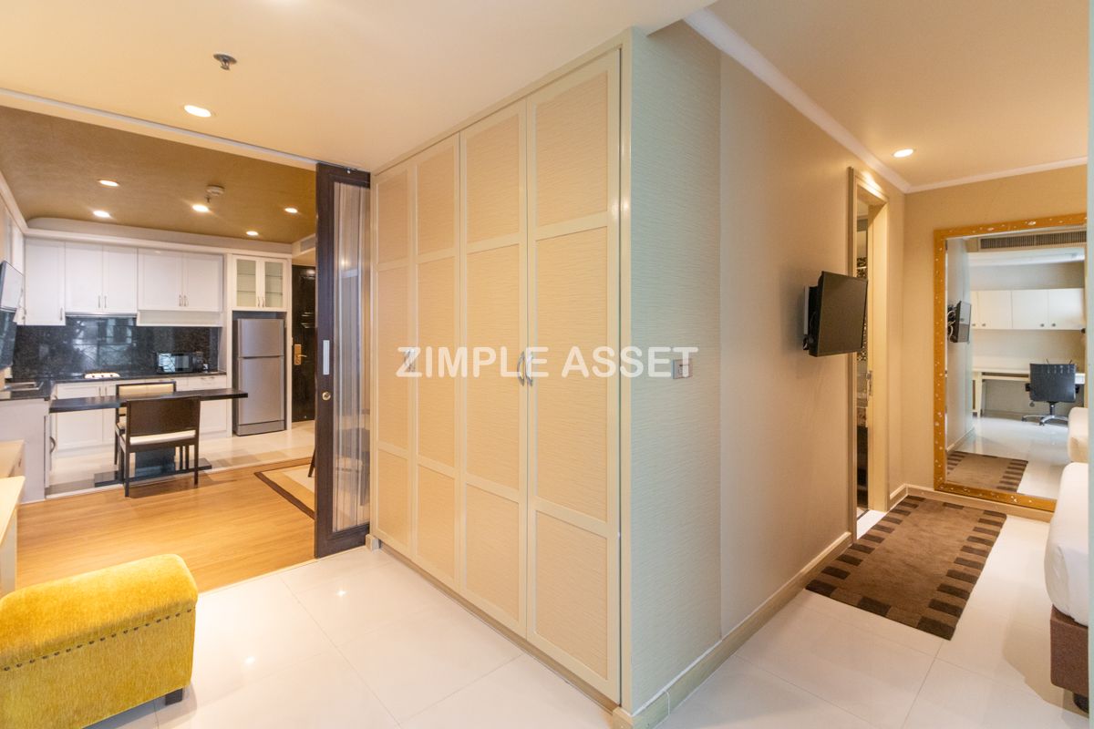 ให้เช่าสุขุมวิท อโศก ทองหล่อ : Line ID : @zimple_asset  เซอร์วิสอพาร์ทเมนท์ใจกลางสุขุมวิท23 อโศก ตกแต่งแบบฟูลเฟอร์นิท มีสระว่ายน้ำ ฟิตเนส ที่จอดรถ และรถบริการส่งที่BTS/MRT สามารถเช่าระยะสั้นได้ 