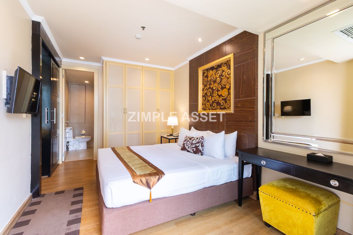 ให้เช่าสุขุมวิท อโศก ทองหล่อ : Line ID : @zimple_asset  เซอร์วิสอพาร์ทเมนท์ใจกลางสุขุมวิท23 อโศก ตกแต่งแบบฟูลเฟอร์นิท มีสระว่ายน้ำ ฟิตเนส ที่จอดรถ และรถบริการส่งที่BTS/MRT สามารถเช่าระยะสั้นได้ 