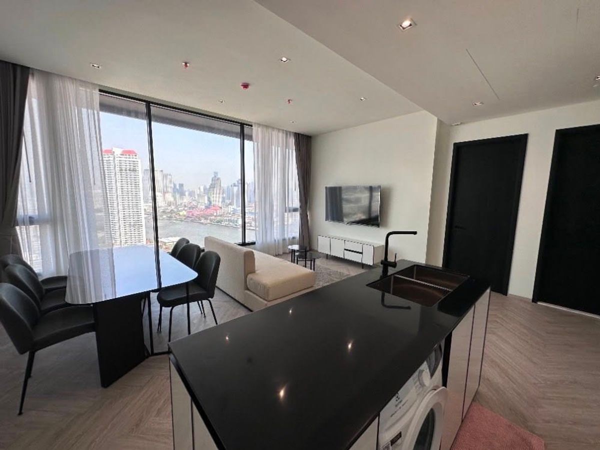 ให้เช่าคอนโดวงเวียนใหญ่ เจริญนคร : ✨Condo for Rent : Chapter Charoen Nakhon-riverside (AP-02) ( line : @condo91 )