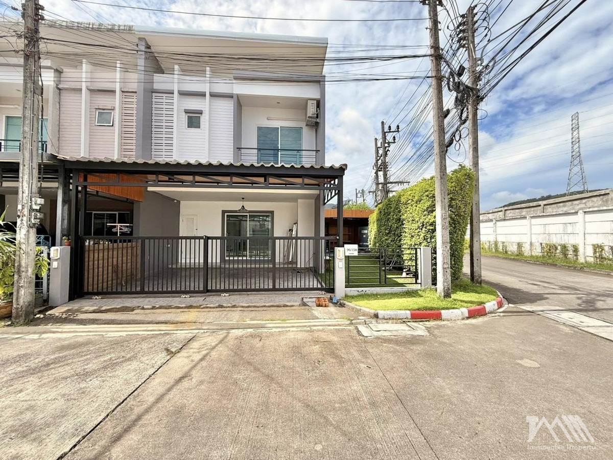 ขายบ้านภูเก็ต : หมู่บ้านฮาบิทาวน์ เกาะแก้ว  หลังมุม / House Town, Phuket