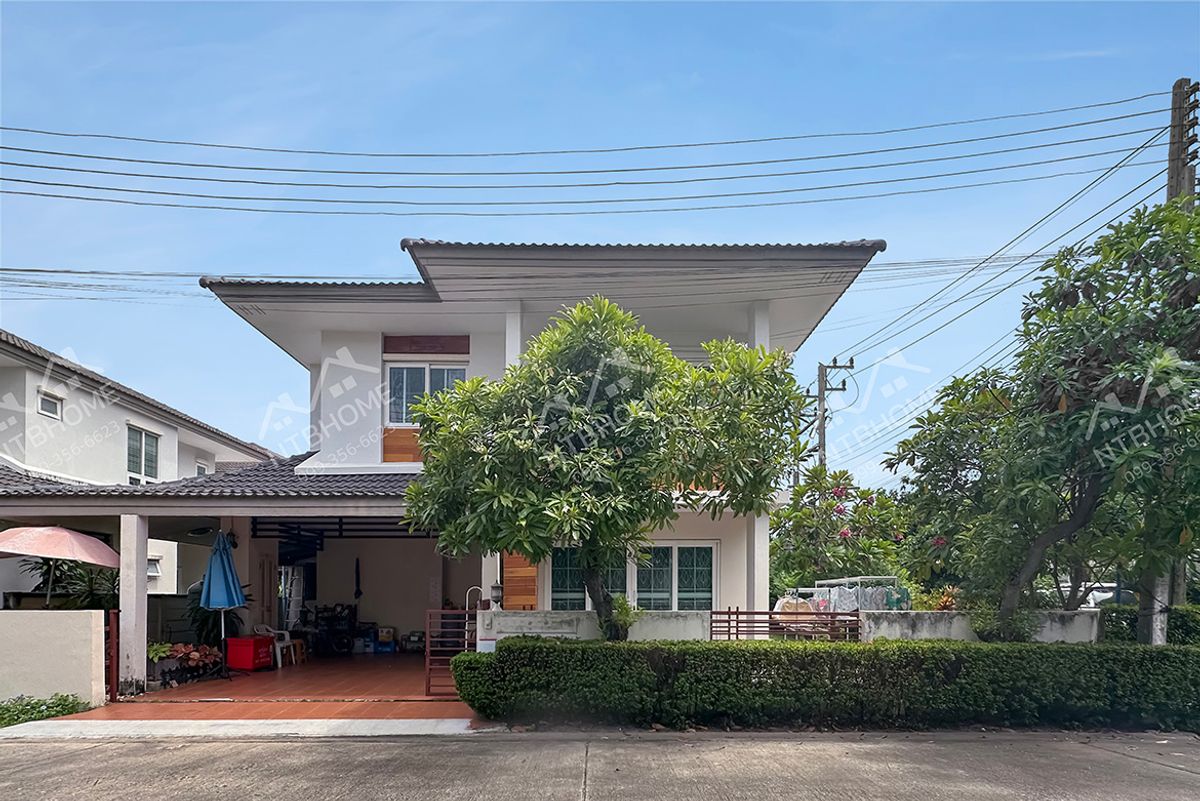 For SaleHousePathum Thani,Rangsit, Thammasat : Krisana Tiwanon Village, complete corner conversion Near Robinsan Srisaman Lifestyle