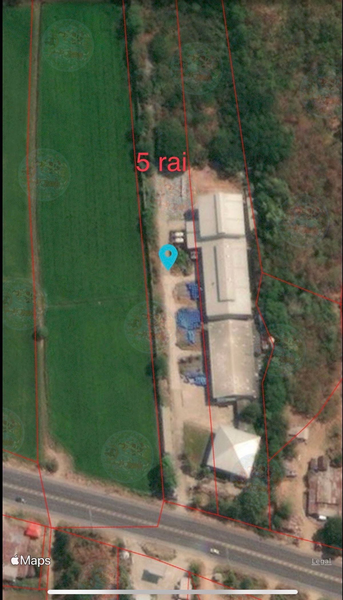 โกดังลพบุรี : ที่ดิน ให้เช่า พร้อมโกดัง ลพบุรี ท่าวุ้ง 33 ไร่ ติดถนนใหญ่