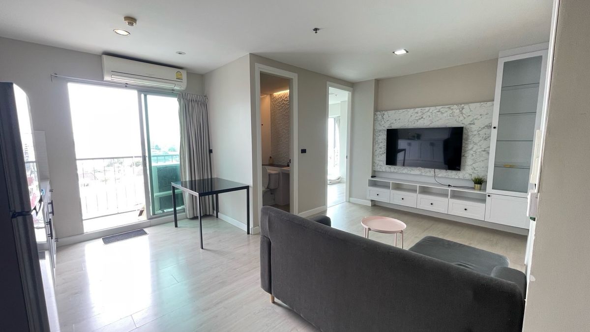 For RentCondoPattanakan, Srinakarin : Rent The Parkland Srinakarin (The Parkland Srinakarin)  🛏️ 2 bedrooms 🛁 2 bathrooms 🛋️ 1 living room size 66 sqm. Floor 8, B ⛲️ City View ✨ Price 17,000 baht ✨ There is a real video 📸