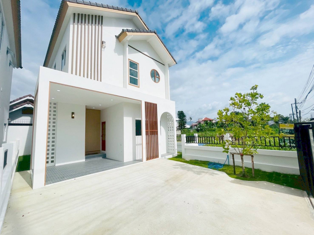 ขายบ้านเชียงใหม่ : ขาย บ้านเดี่ยว บ้านมินิมอล 2 ชั้น กลิ่นญี่ปุ่น ใกล้โรงเรียนอินเตอร์ แม่เหียะ เชียงใหม่