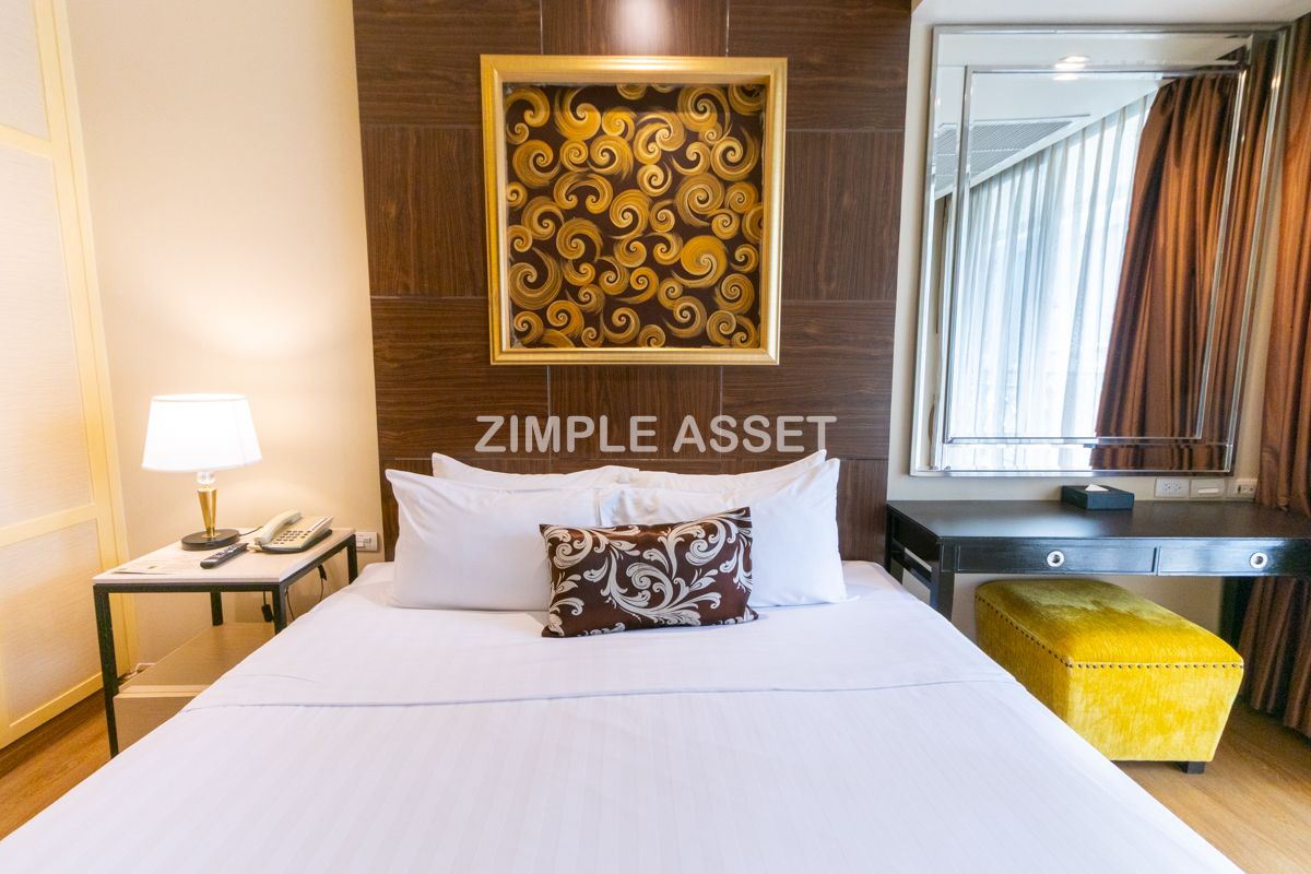 ให้เช่าสุขุมวิท อโศก ทองหล่อ : Line ID : @zimple_asset  เซอร์วิสอพาร์ทเมนท์ใจกลางสุขุมวิท23 อโศก ตกแต่งแบบฟูลเฟอร์นิท มีสระว่ายน้ำ ฟิตเนส ที่จอดรถ และรถบริการส่งที่BTS/MRT สามารถเช่าระยะสั้นได้ 