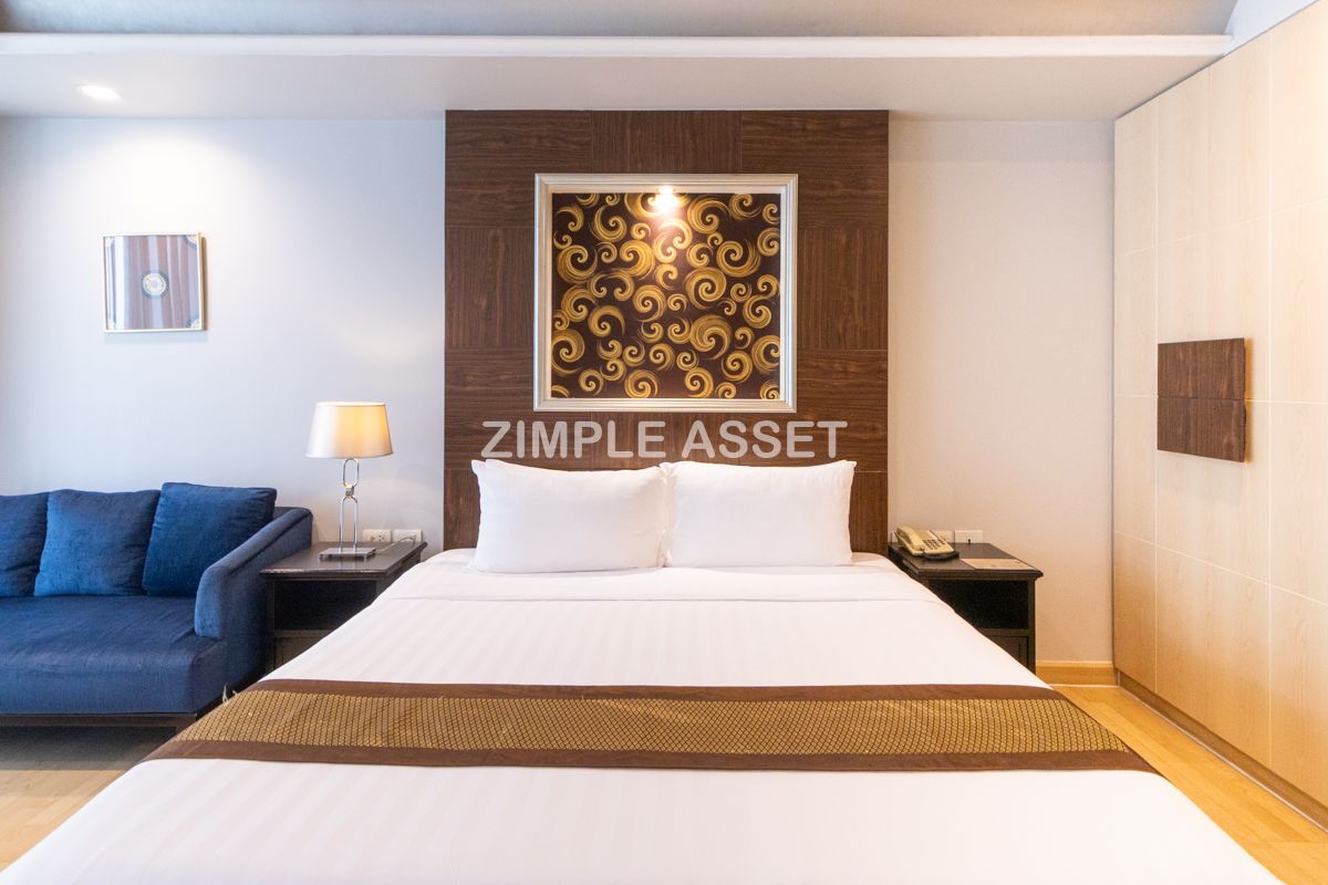 ให้เช่าสุขุมวิท อโศก ทองหล่อ : Line ID : @zimple_asset  เซอร์วิสอพาร์ทเมนท์ใจกลางสุขุมวิท23 อโศก ตกแต่งแบบฟูลเฟอร์นิท มีสระว่ายน้ำ ฟิตเนส ที่จอดรถ และรถบริการส่งที่BTS/MRT สามารถเช่าระยะสั้นได้ 