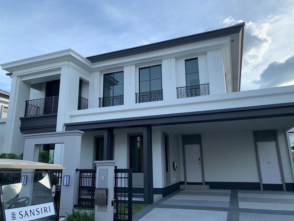 ขายบ้านแจ้งวัฒนะ เมืองทอง : ขายบ้านเดี่ยว 2 ชั้น Fully Furnished โครงการเศรษฐสิริ แจ้งวัฒนะ–ประชาชื่น 2 /@line chuenjit.j