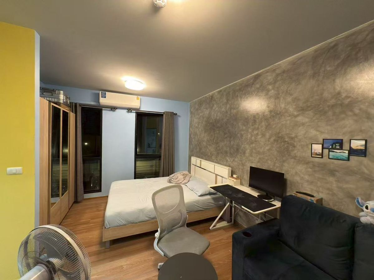 For RentCondoBangna, Bearing, Lasalle : UniO 72 condo for rent. Completely decorated with near the BTS Bearing. Convenient to travel !!