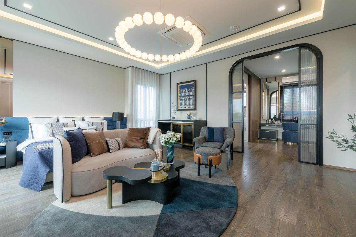 ขายบ้านพระราม 5 ราชพฤกษ์ บางกรวย : 📢👇บ้านเดี่ยวหรู สไตล์อังกฤษ ใกล้ตัวเมือง ในบรรยากาศเงียบสงบ แบบบ้าน LEICESTER HOME เหมาะสำหรับครอบครัวใหญ่ เดินทางสะดวก ใกล้ห้างสรรพสินค้า โรงเรียน โรงพยาบาล มากมาย*ภาพตกแต่งภายในเป็นภาพอ้างอิง*