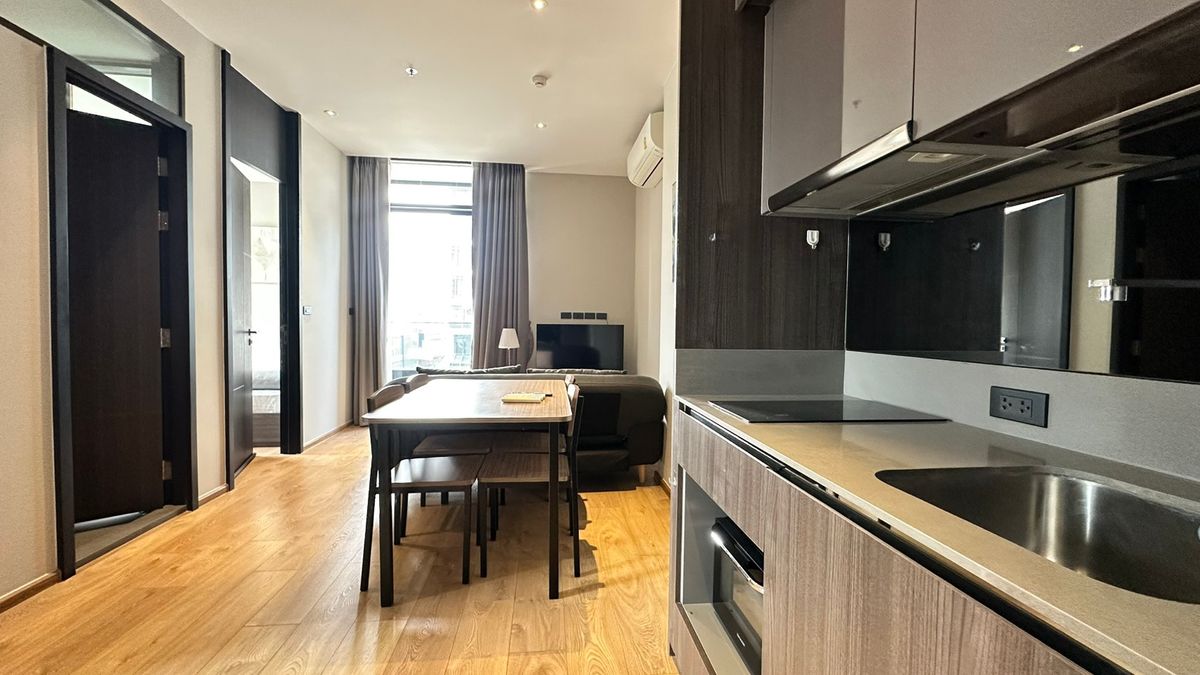 For RentCondoSukhumvit, Asoke, Thonglor : Condo for rent, The Fine  Bangkok Thonglor-Ekkamai, 1 bedroom Ekamai Rd. Location Near shopping malls