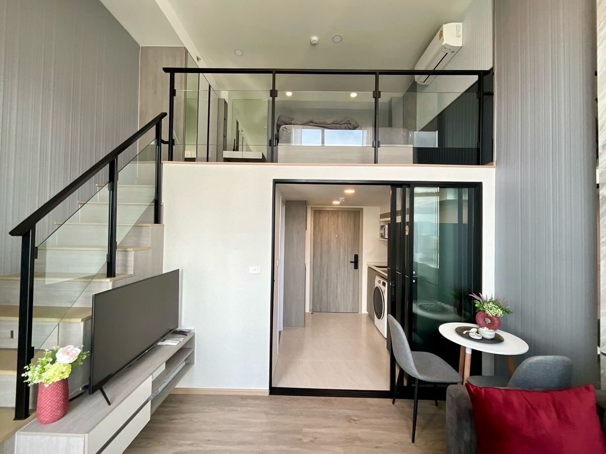 ให้เช่าคอนโดรัตนาธิเบศร์ สนามบินน้ำ พระนั่งเกล้า : (For Rent)🔥Origin plug&play nonthaburi station 🚆ใกล้MRTสายสีม่วง