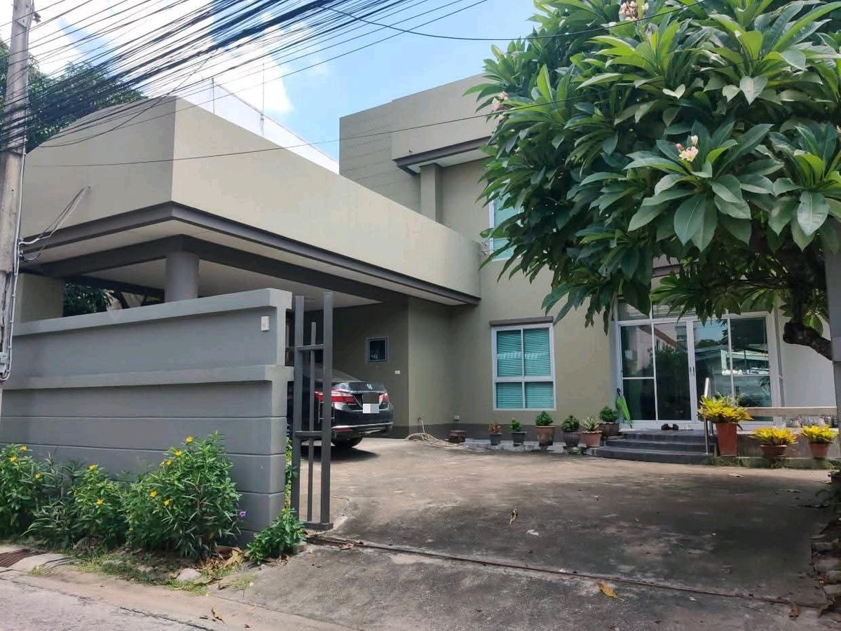 ขายบ้านปิ่นเกล้า จรัญสนิทวงศ์ : ขายถูก บ้านเดี่ยว จรัญ 12 ใกล้ MRT จรัญ 13  แบบเดินได้ ห่างแค่ 500 ม.