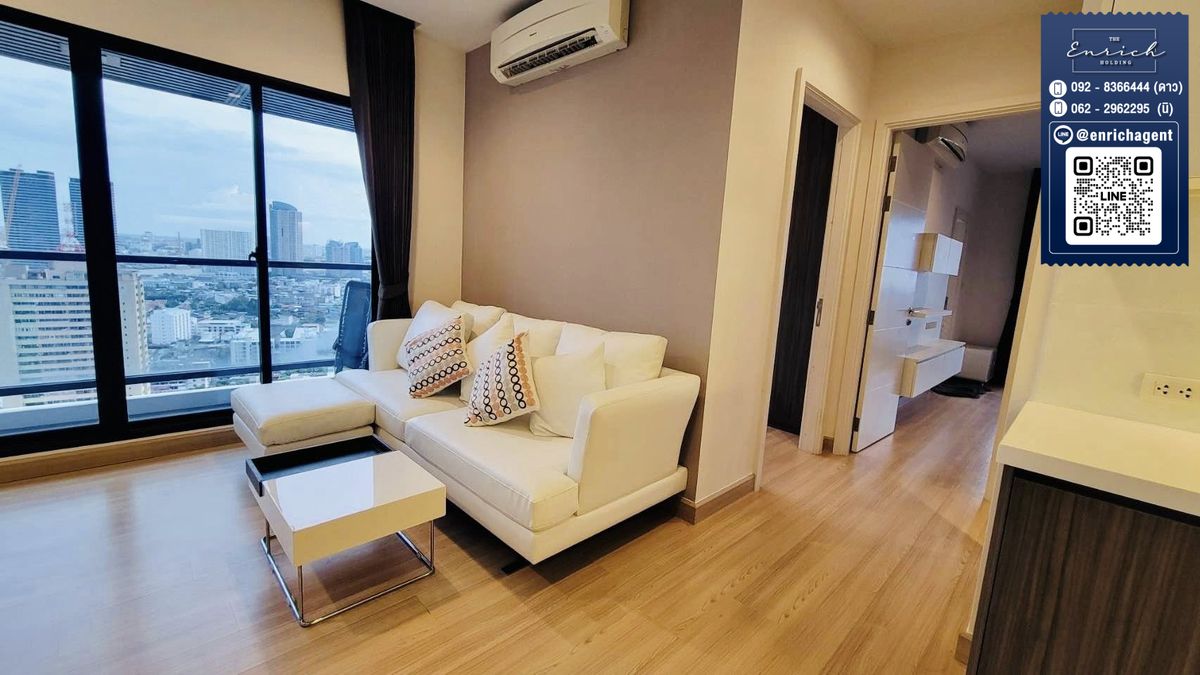 For RentCondoWongwianyai, Charoennakor : 💙 Rent URBANO Absolute Sathon-Taksin View of the Chao Phraya River BTS Krung Thon Buri 💙 Tel. 062-2962295 Ni // Line ID: @enrichagent
