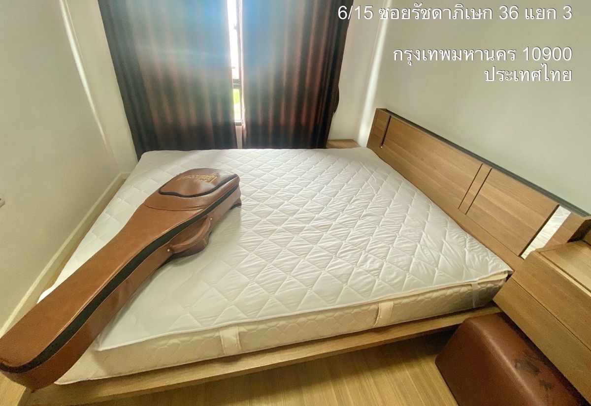 For RentCondoRatchadapisek, Huaikwang, Suttisan : 🔥🔥30137🔥🔥For rent 624 Condolette Ratchada 36 🌐LINE ID : @fastforrentcondo