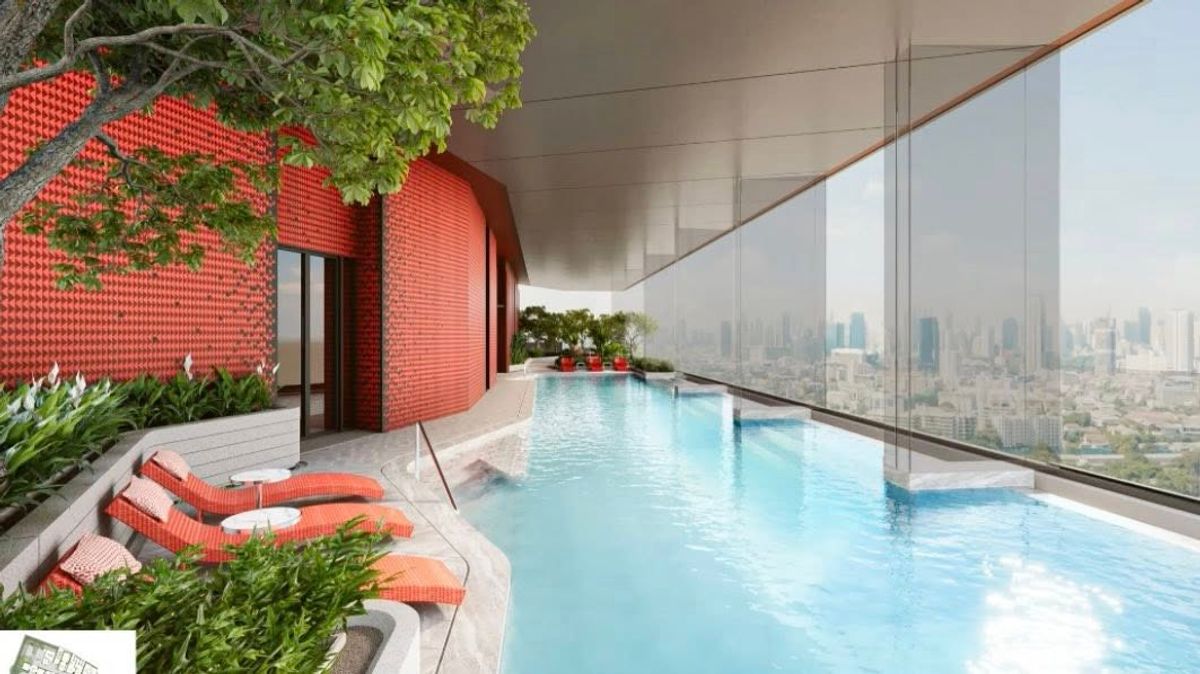 For SaleCondoRama9, Petchburi, RCA : 𝐂𝐨𝐧𝐝𝐨 In the heart of Rama 𝟵 ready to move in Guaranteed the most good price.