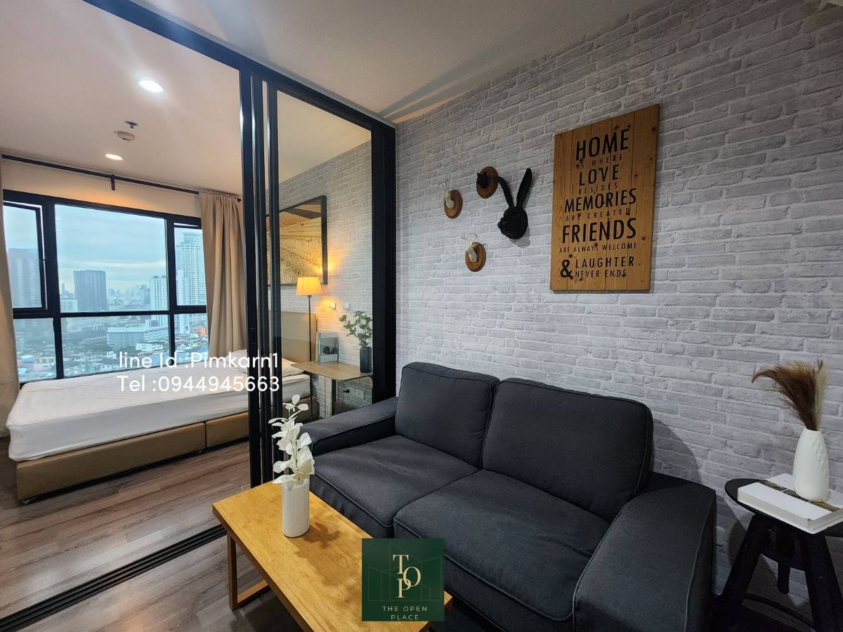 For RentCondoOnnut, Udomsuk : The Base Park West & LT; & LT; 1 Bedroom for Rent & GT; & GT; 📍LoCation: Sukhumvit 77 (T77 Community) BTS on Nut: Fully Furnished