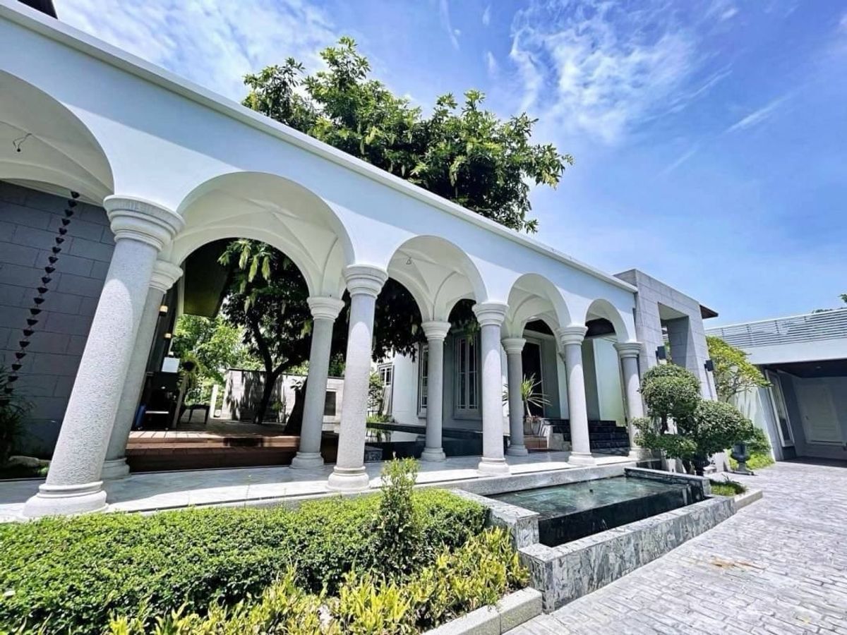 For SaleHouseChaengwatana, Muangthong : House for sale, Muang Thong Thani 354 meters. Project 5 Building by yourself 1,109 sqm. Chaeng Watthana