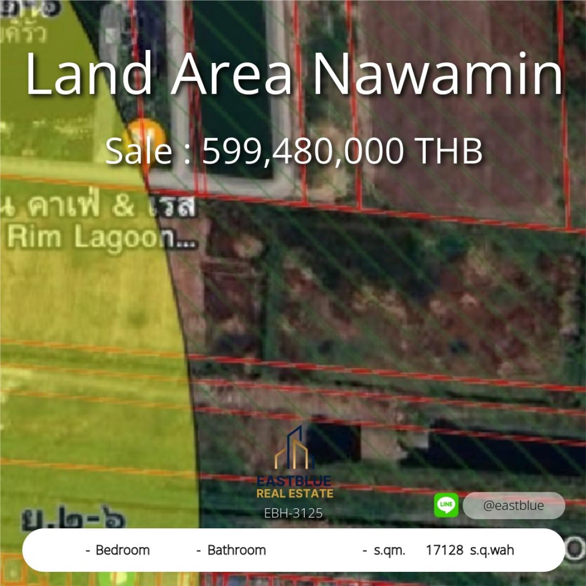 ขายที่ดินเกษตร นวมินทร์ ลาดปลาเค้า : ที่ดินทำเลทอง นวมินทร์ 42 ไร่ ราคาพิเศษ! 
Prime Land in Nawamin 42 Rai, Special Price!