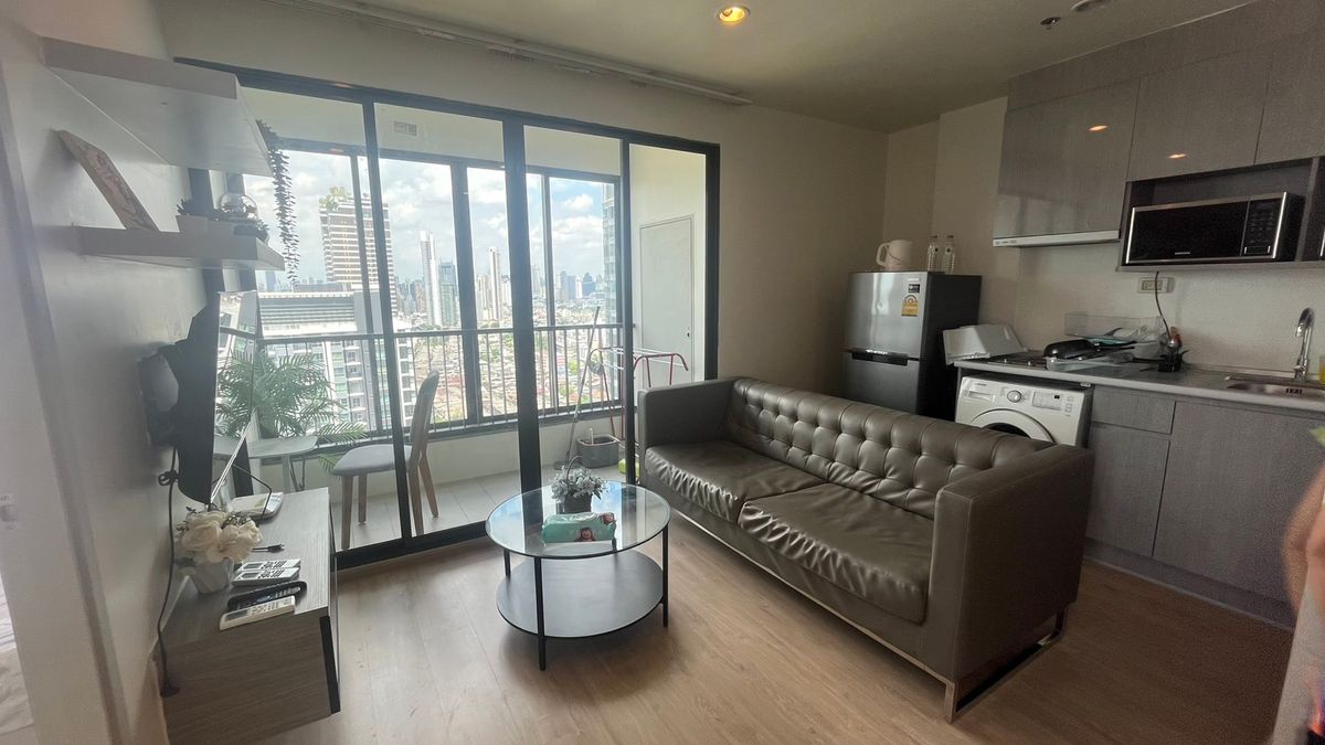 For RentCondoThaphra, Talat Phlu, Wutthakat : ❤️💚2 Bedroom 1 bathroom 46.00 sq.m., high class ready to move in immediately ❤️💚