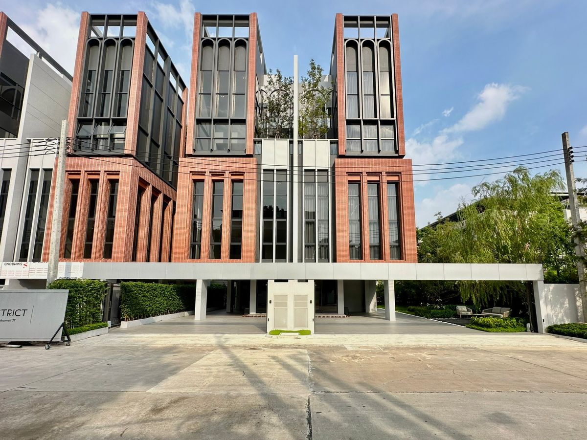 ขายโฮมออฟฟิศอ่อนนุช อุดมสุข : 🏛️District Sukhumvit 77✨Home Office 5 ชั้น ซอยอ่อนนุช 21 | ขนาด 536 ตร.ม. 47.7 ตร.ว. 7 ที่จอด เริ่ม 33 MB ติดต่อนัดชม Tel.0922635410 (เอิร์ธ)