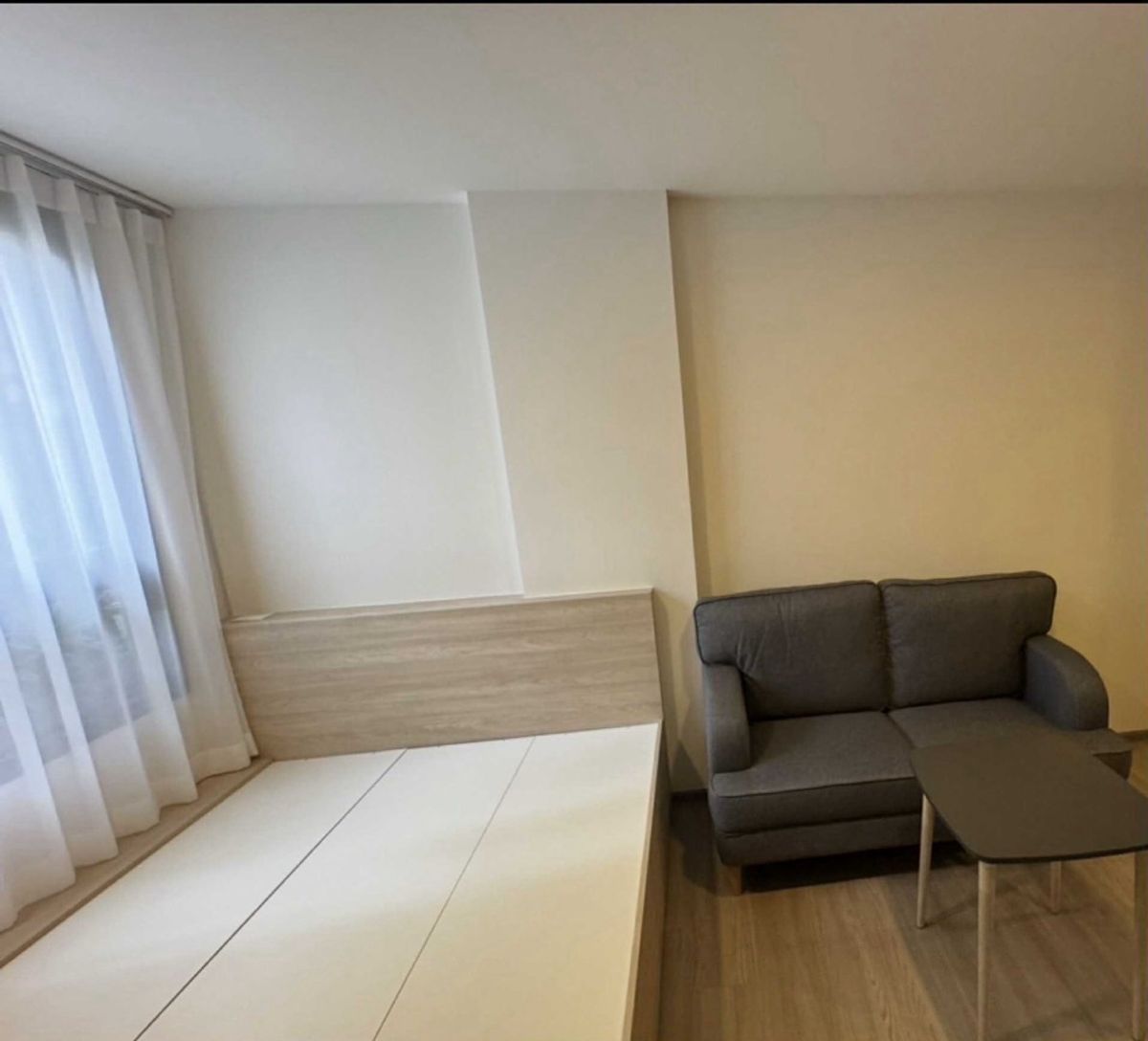 For RentCondoSamut Prakan,Samrong : Rent The Muve Sukhumvit107 (New Project for Animal) Near BTS Bearing Building A1, 4th floor, 26 sq.m., price 14,500 baht