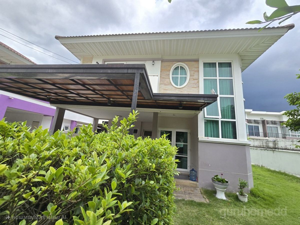 ขายบ้านปทุมธานี รังสิต ธรรมศาสตร์ : ขายบ้านเดี่ยว 2 ชั้น หลังมุม ศุภาลัย การ์เด้นวิลล์ คลอง 2 บ้านพร้อมอยู่ บิ้วอินครบ พื้นที่ 75.20 ตร.วา 4นอน 3น้ำ - ghd000716