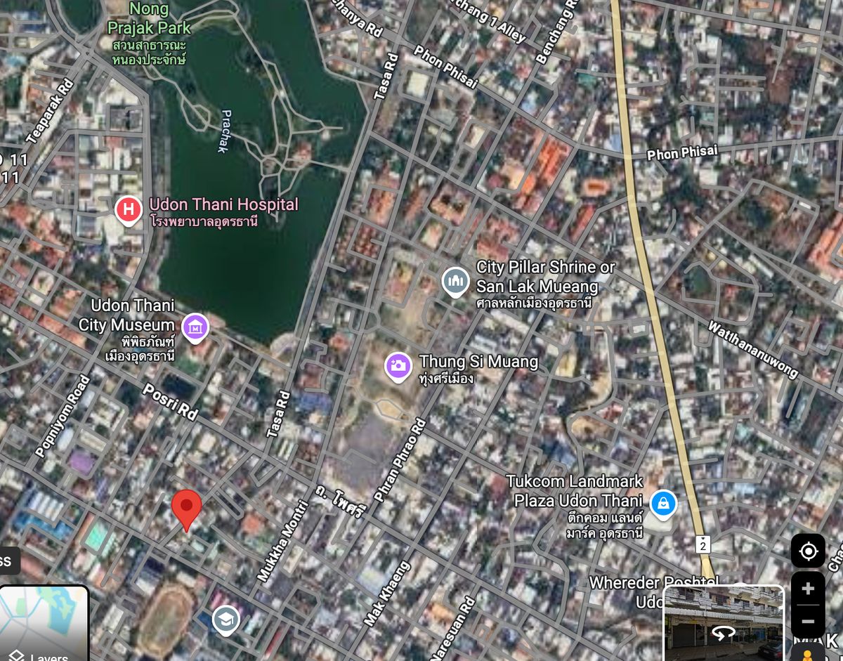 For SaleShop HouseUdon Thani : Sell ​​3 and a half -story commercial building with a good location.