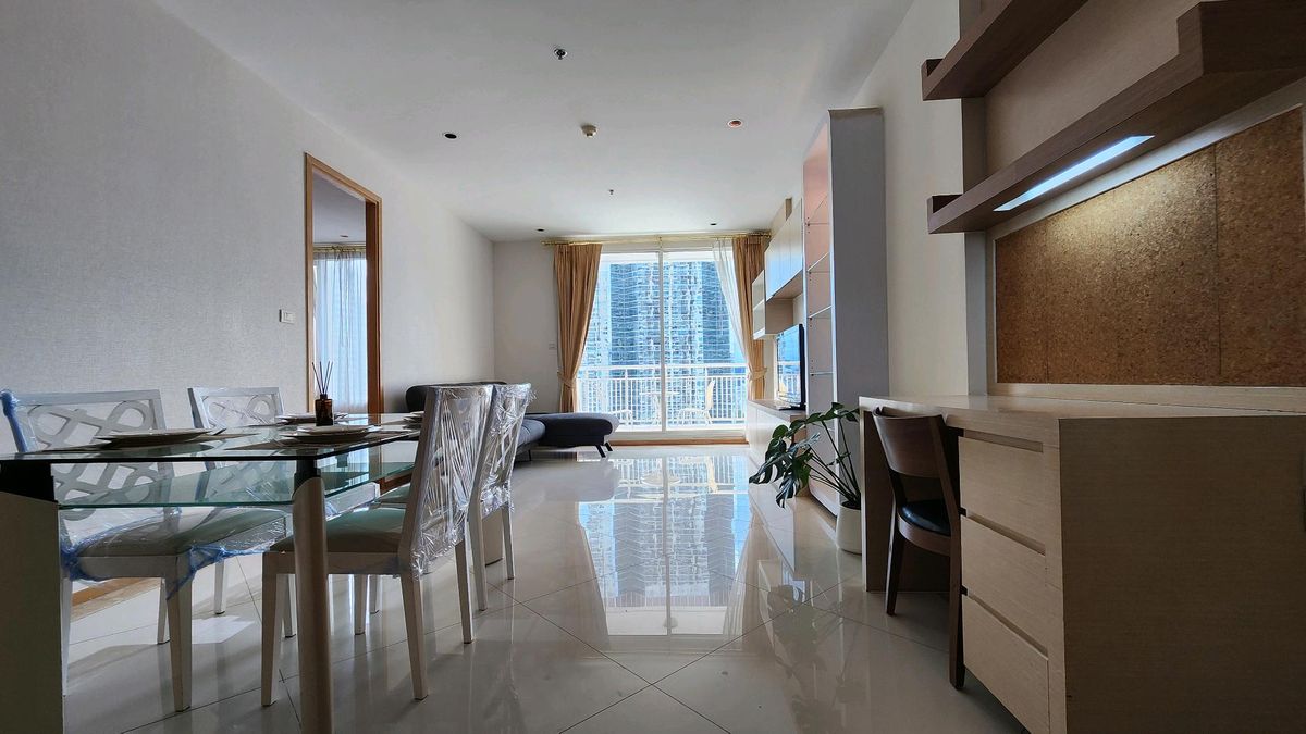 ให้เช่าคอนโดสาทร นราธิวาส : The Empire Place | 1 ห้องนอนให้เช่า ติดวอลเปเปอร์ใหม่ ไซต์ใหญ่ น่าอยู่ ทำเลดี ราคาดีมาก