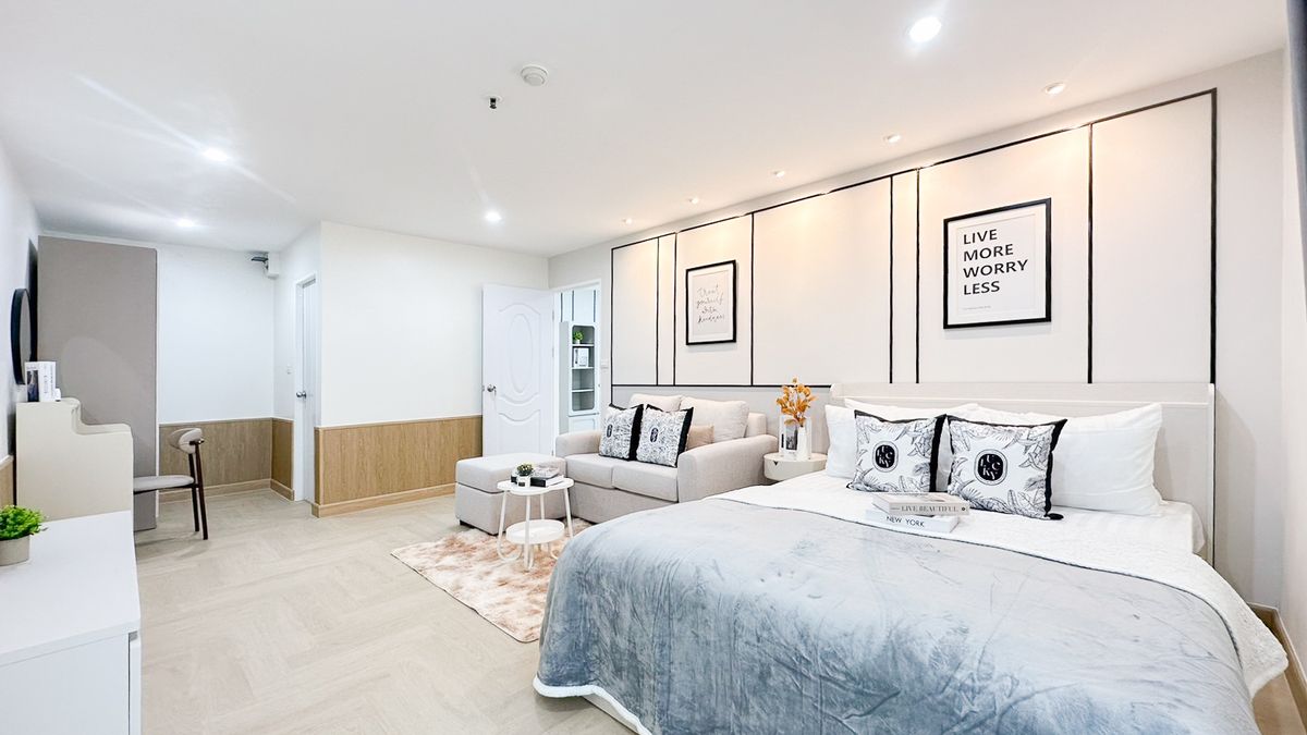 For SaleCondoBangna, Bearing, Lasalle : 📌📌 Embroidered 📌📌 Regent Home 𝟽/𝟸🔥🔥🔥 The room is wide 𝟸 People are very comfortable 🥰 Click now 👇