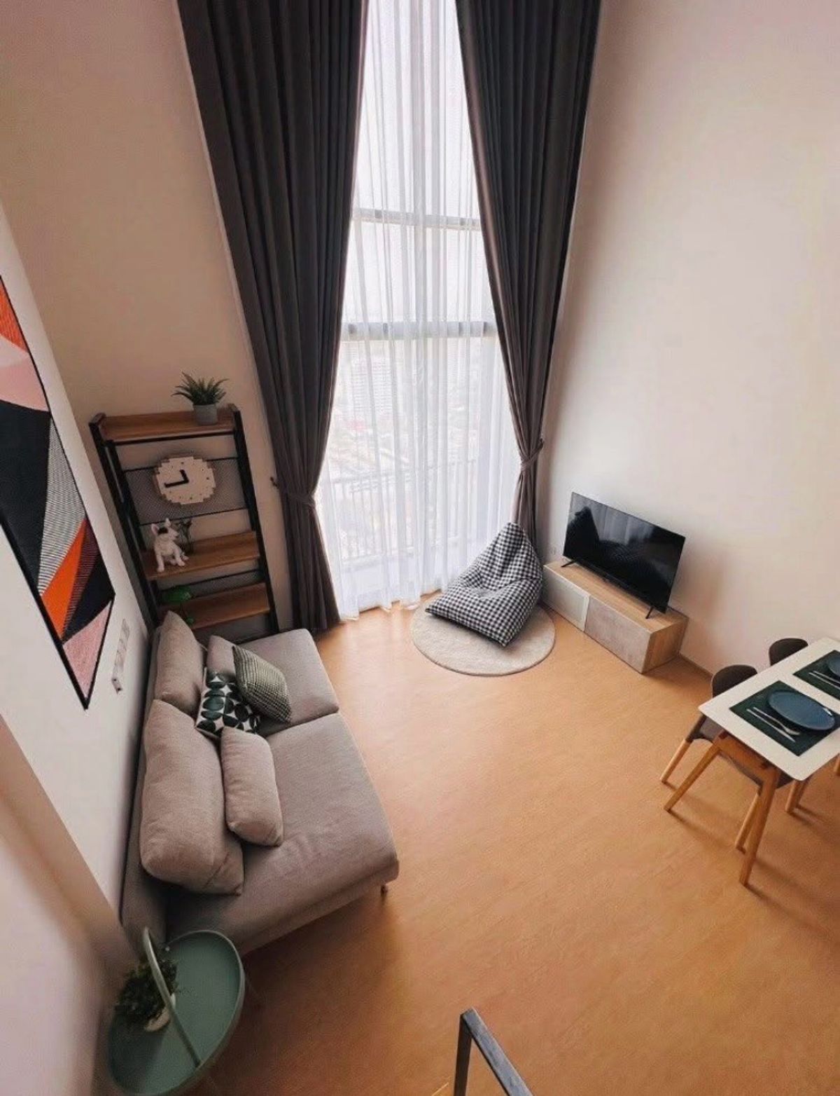 For RentCondoSukhumvit, Asoke, Thonglor : Maru Ekkamai | 1br Duplex Room 🚅 BTS Ekkamai Pets Friendly 🐶🌳 Ret: 38,000🛌