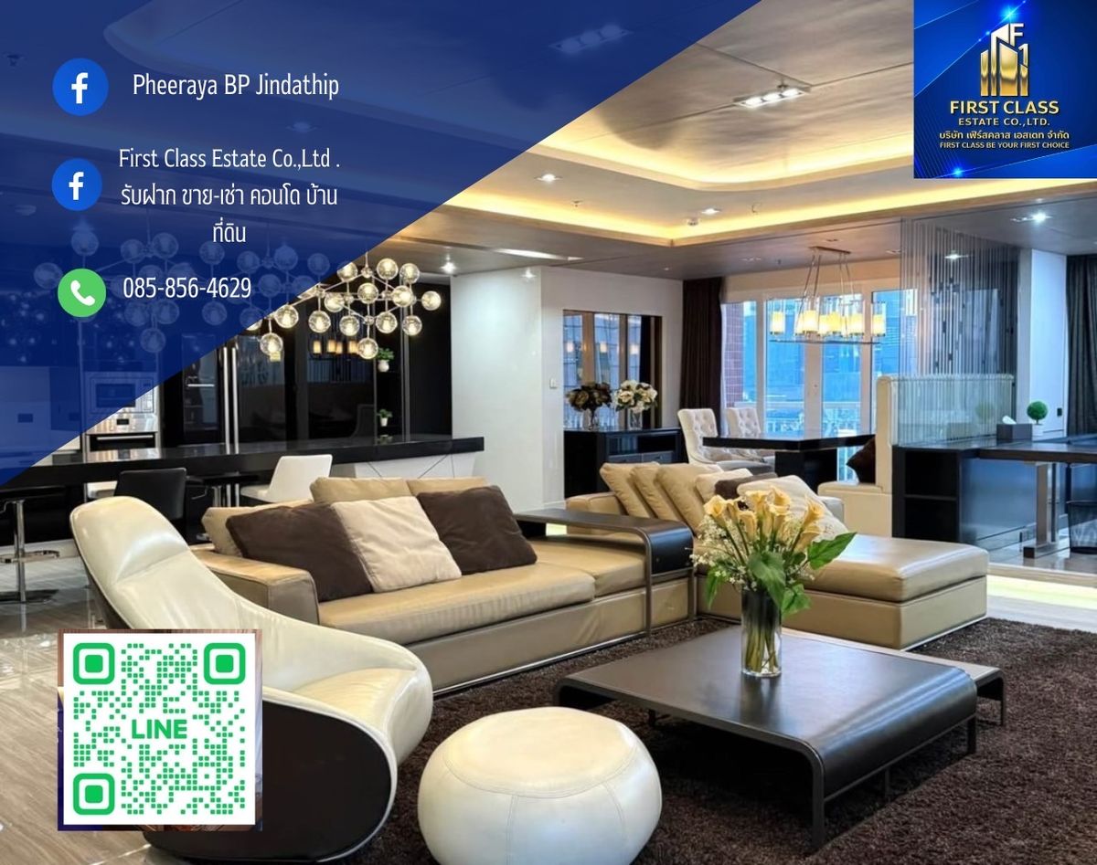 ให้เช่าคอนโดสุขุมวิท อโศก ทองหล่อ : ด่วนหลุดจอง!! ✨ Luxurious Penthouse for Rent – Sukhumvit 18 📍 Citi Smart Condo 