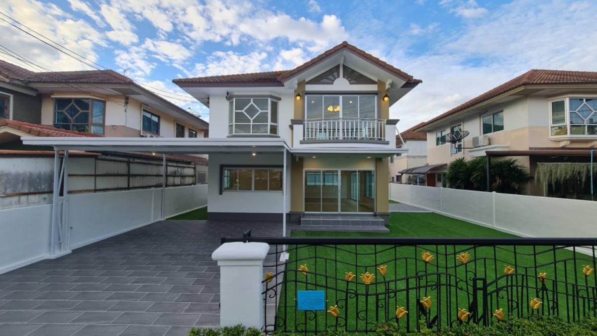 For SaleHouseRattanathibet, Sanambinna : For Sale House , Supalai Ville Rattanathibet , wide frontage , newly renovated , MRT-Nonthaburi Civic Center , Bang Kraso , Mueang Nonthaburi , Nonthaburi , CX-130653