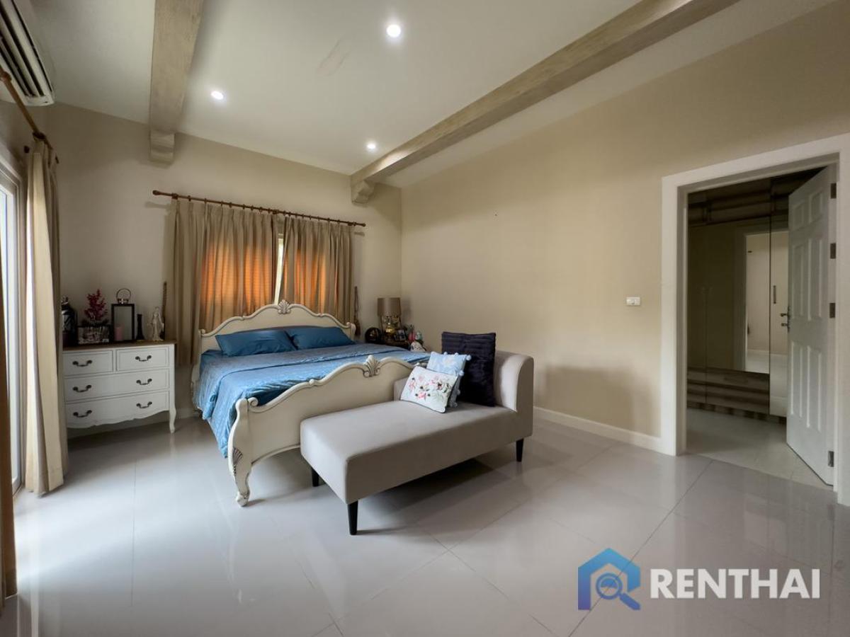 For RentHousePattaya, Bangsaen, Chonburi : For rent house 3 bedrooms at Silk Road Place