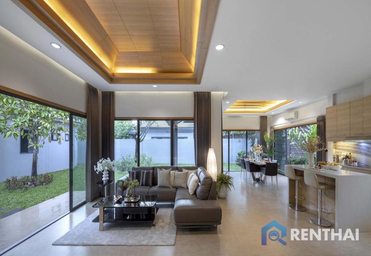 ให้เช่าบ้านพัทยา บางแสน ชลบุรี สัตหีบ : สำหรับ เช่า บ้าน 3 ห้องนอน ที่ ห้วยใหญ่