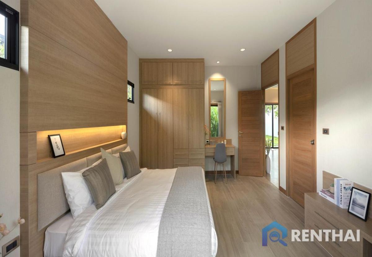 ให้เช่าบ้านพัทยา บางแสน ชลบุรี สัตหีบ : สำหรับ เช่า บ้าน 3 ห้องนอน ที่ ห้วยใหญ่